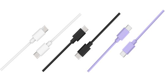Câble USB C ESSENTIELB pack de 3 cables USB-C 1M blanc