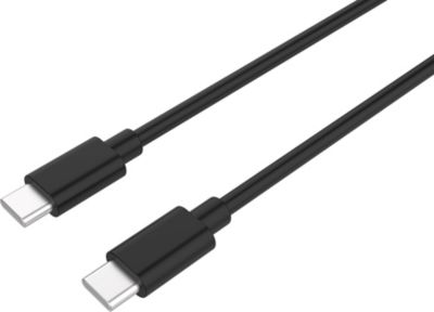 Câble USB C ESSENTIELB vers USB-C noir 1m