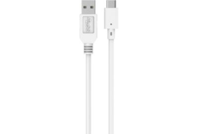 Câble USB C ESSENTIELB vers USB blanc 1m