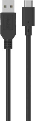 Câble micro USB ESSENTIELB vers USB noir 1M