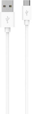 Câble micro USB ESSENTIELB vers USB blanc 1m
