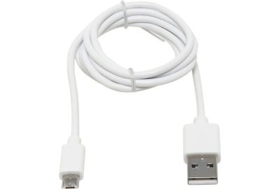Câble micro USB ESSENTIELB vers USB blanc 1m