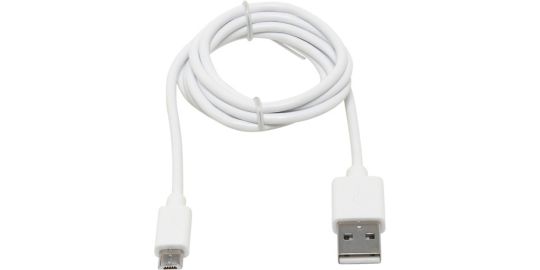 Câble micro USB ESSENTIELB vers USB blanc 1m