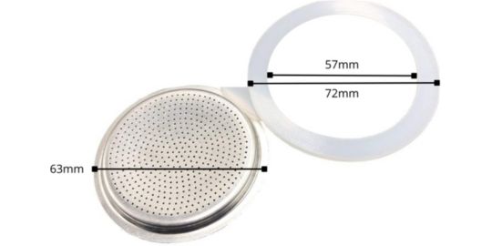 Joint ESSENTIELB 2 joints/1 filtre Caf.italiennes 6T