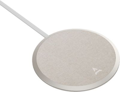 Chargeur induction ADEQWAT MagSafe 15W USB-C Beige