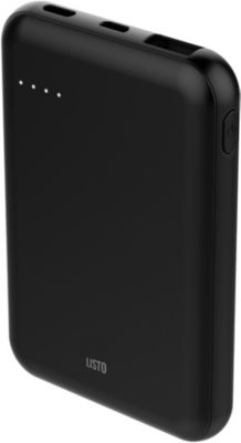 Mini Batterie Externe avec Support, Petite Chargeur Rapide 5000mAh Portable  en Forme USB-C, Convient pour Les Android Smartphones