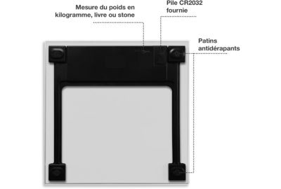 Pèse personne ESSENTIELB EPP19 Metro
