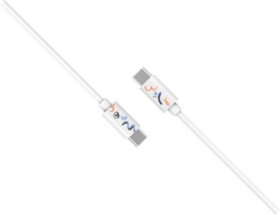 Câble USB C ESSENTIELB vers USB C 1m Octobre Rose