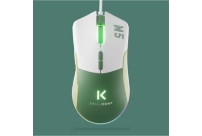 Souris Gamer Filaire SKILLKORP M5 VERTE
