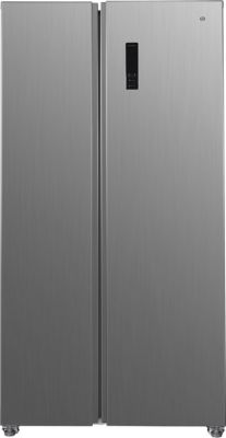 Réfrigérateur frigo américain 2 portes inox 635l mini bar intégré