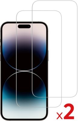 Protège écran ESSENTIELB iPhone 15/15 Pro/16 Verre trempé