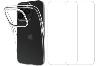 Coque ESSENTIELB iPhone 15 Pro coque + Verre trempé