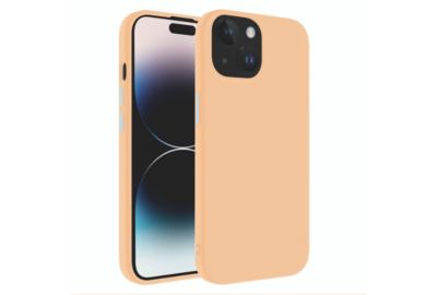 Coque ESSENTIELB iPhone 15 Plus Abricot