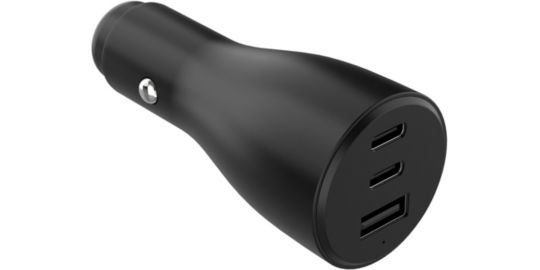 Chargeur allume-cigare ADEQWAT 2 USB-C 30W + 1 USB-A 12W