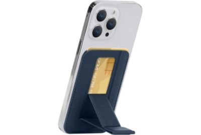 Porte-cartes ADEQWAT magnétique avec support Bleu