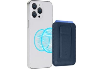 Porte-cartes ADEQWAT magnétique avec support Bleu
