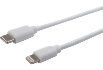 Câble Lightning LISTO USB-C vers Lightning 90cm Blanc Non MFI