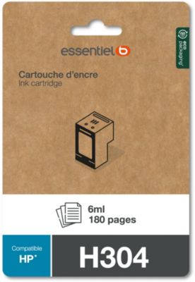 Cartouche d'encre ESSENTIELB H304 Noire