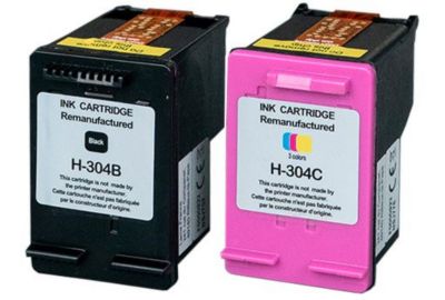 Cartouche d'encre ESSENTIELB H304 noir + 3 couleurs