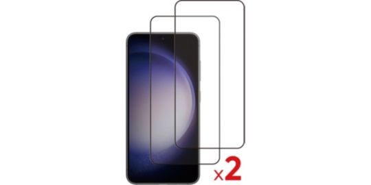 Protège écran ESSENTIELB Samsung S24+ verre trempé X2