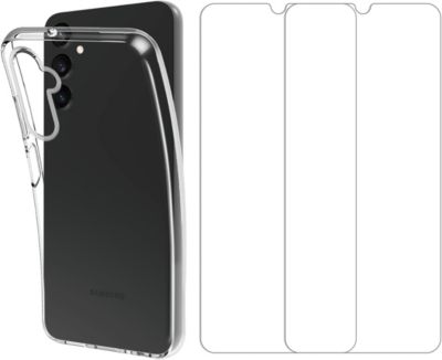 Pack ESSENTIELB Samsung A15 5G coque + verre trempé