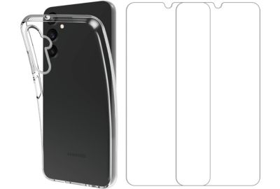 Pack ESSENTIELB Samsung A15 5G coque + verre trempé