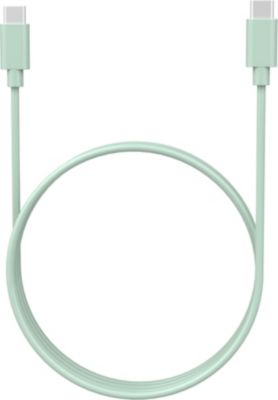 Câble USB C ESSENTIELB USB-C vers USB-C 1M Amande