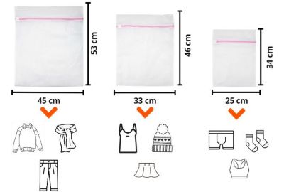 Filet de lavage ESSENTIELB de lavage x3