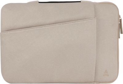 housse adeqwat pocket sleeve 15-16 beige chiné