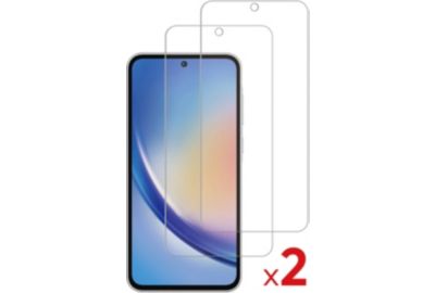 Protège écran ESSENTIELB Samsung A35 / A55 Verre trempé X2