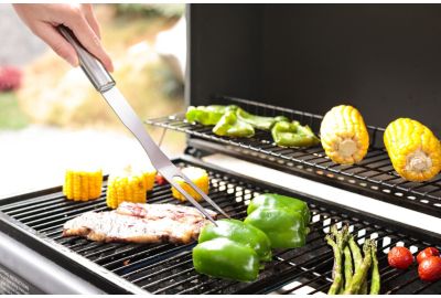 Ustensile barbecue ESSENTIELB Fourchette inox barbecue