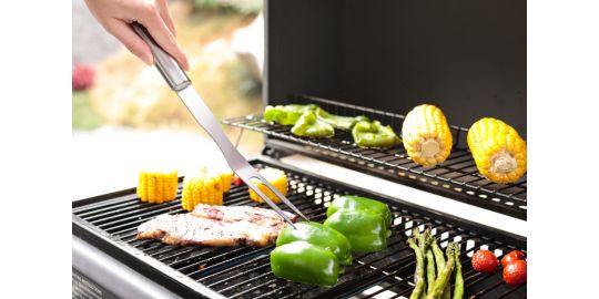 Ustensile barbecue ESSENTIELB Fourchette inox barbecue