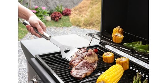 Ustensile barbecue ESSENTIELB Spatule inox barbecue