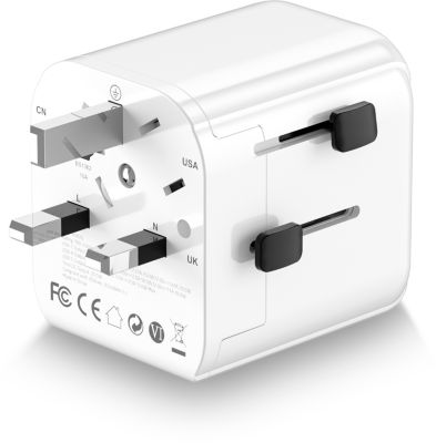 Adaptateur de voyage ESSENTIELB Europe vers Monde 20W