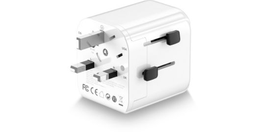 Adaptateur de voyage ESSENTIELB Europe vers Monde 20W