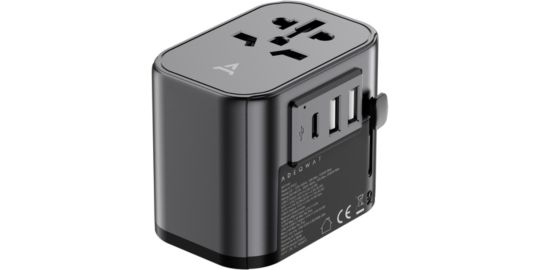 Adaptateur de voyage ADEQWAT Universel EU UK US AUS ASIA 30W