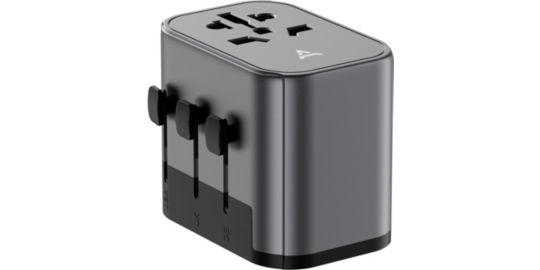 Adaptateur de voyage ADEQWAT Universel EU UK US AUS ASIA 30W