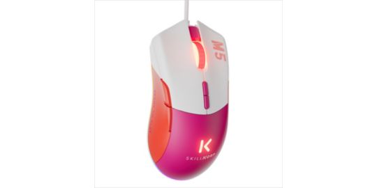 Souris Gamer Filaire SKILLKORP M5 ECO MAGENTA