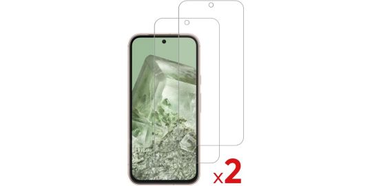 Protège écran ESSENTIELB Google Pixel 8A verre trempé x2