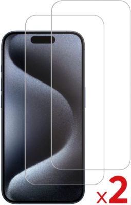 Protège écran ESSENTIELB iPhone 16 Pro Verre trempé x2