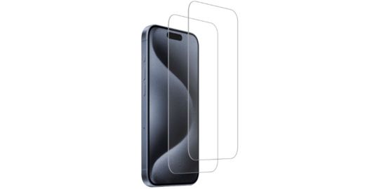Protège écran ESSENTIELB iPhone 16 Pro Max Verre trempé x2