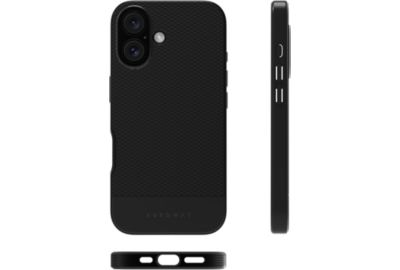 Coque ADEQWAT iPhone 16 Plus noir Soft protect