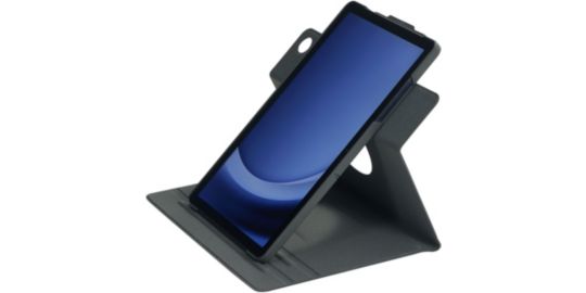 Etui ADEQWAT A9+ rotatif Bleu