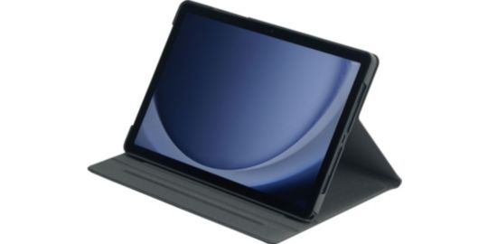 Etui ADEQWAT A9+ rotatif Bleu