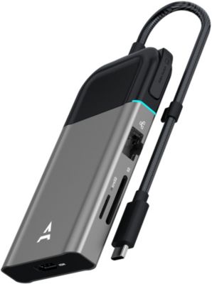 Hub USB C ADEQWAT USB-C / multiports 8 en 1