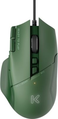 Souris Gamer Filaire SKILLKORP M15 VERTE V2 Progress