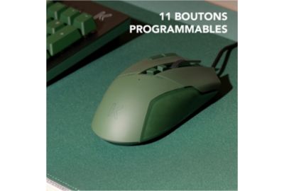 Souris Gamer Filaire SKILLKORP M15 VERTE V2