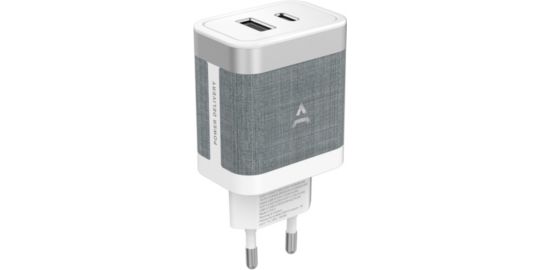 Chargeur secteur ADEQWAT USB-A et USB-C 45W