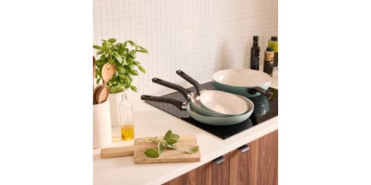 Poêle ESSENTIELB Céramique 28cm vert