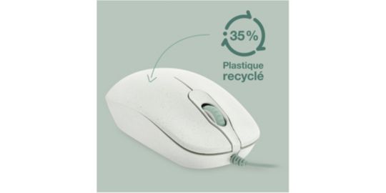 Souris filaire ESSENTIELB Ecological Noire